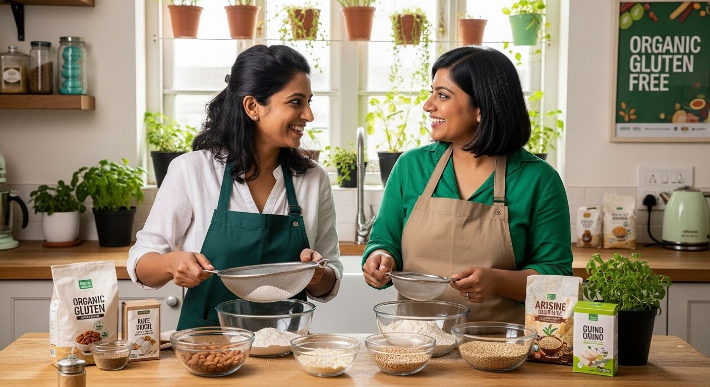 organic gluten free flours kitchen