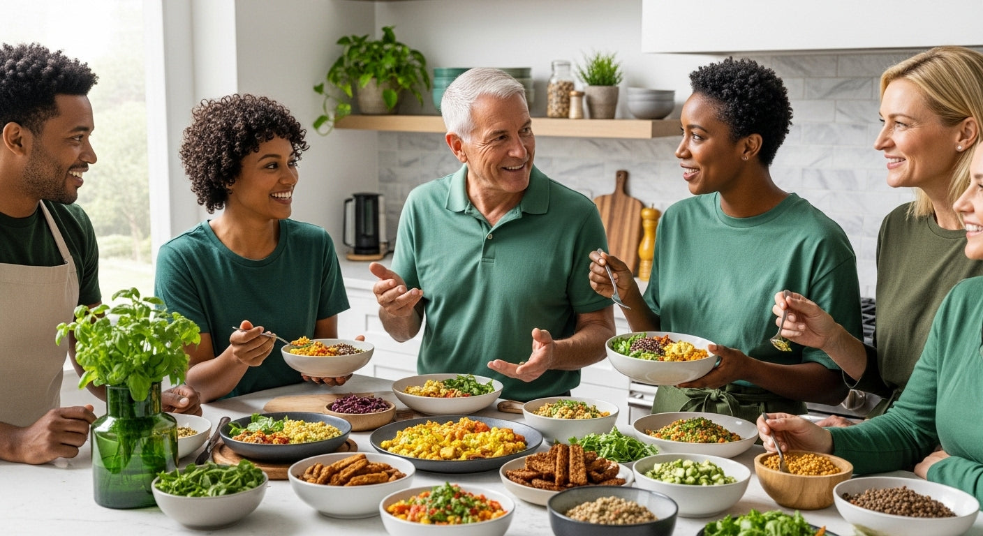 high protein vegan meals