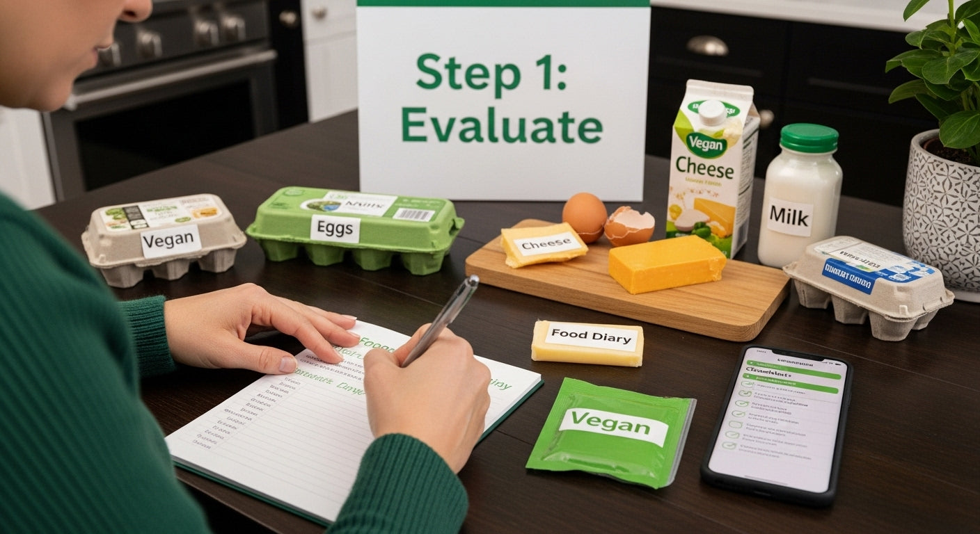 vegan transition step one