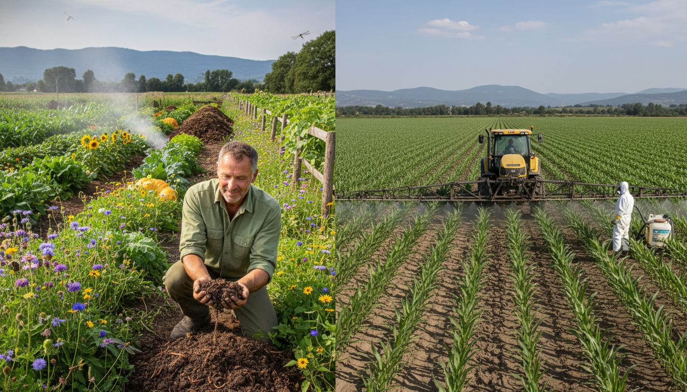 Organic vs Conventional Farming: Complete Guide – naturessoulshop, image size:1344x768