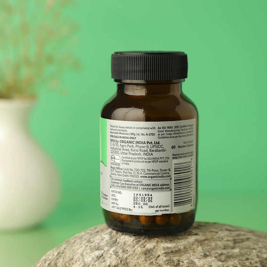 Flexibility - Joint Pain Relief - Organic India - 60 Capsules