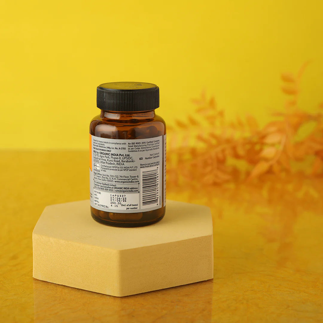 Immunity - Boost Immune Response - Organic India - 60 Capsules