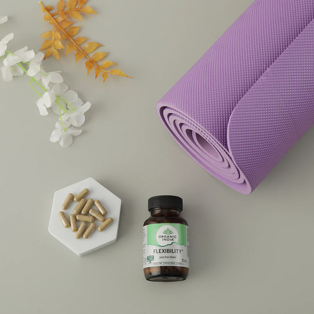 Flexibility - Joint Pain Relief - Organic India - 60 Capsules