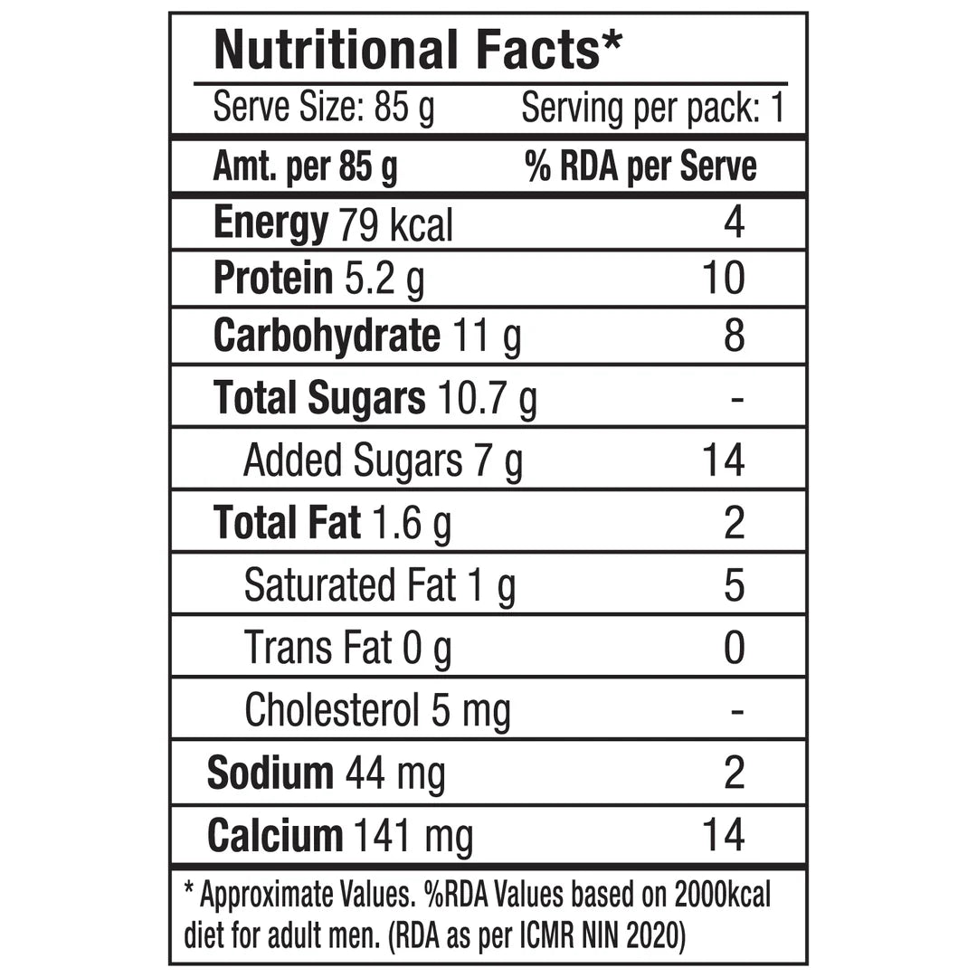 Yogurt | Wild Raspberry Greek Yogurt - High In Protein & No Added Preservatives – Epigamia - 85gm