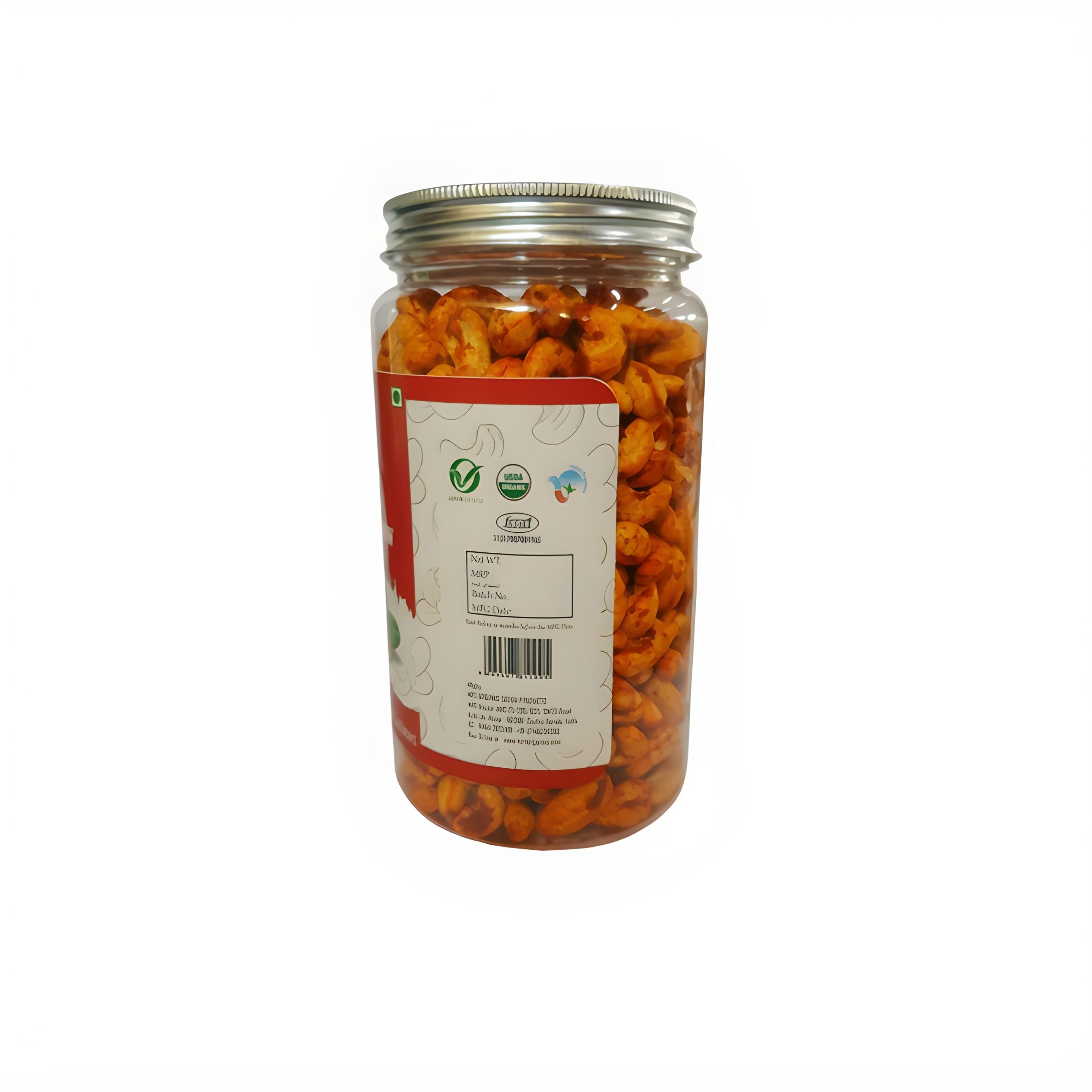 Cashew | Red Chilly (Roasted) – USDA Organic – Mrt Organics – 500gm