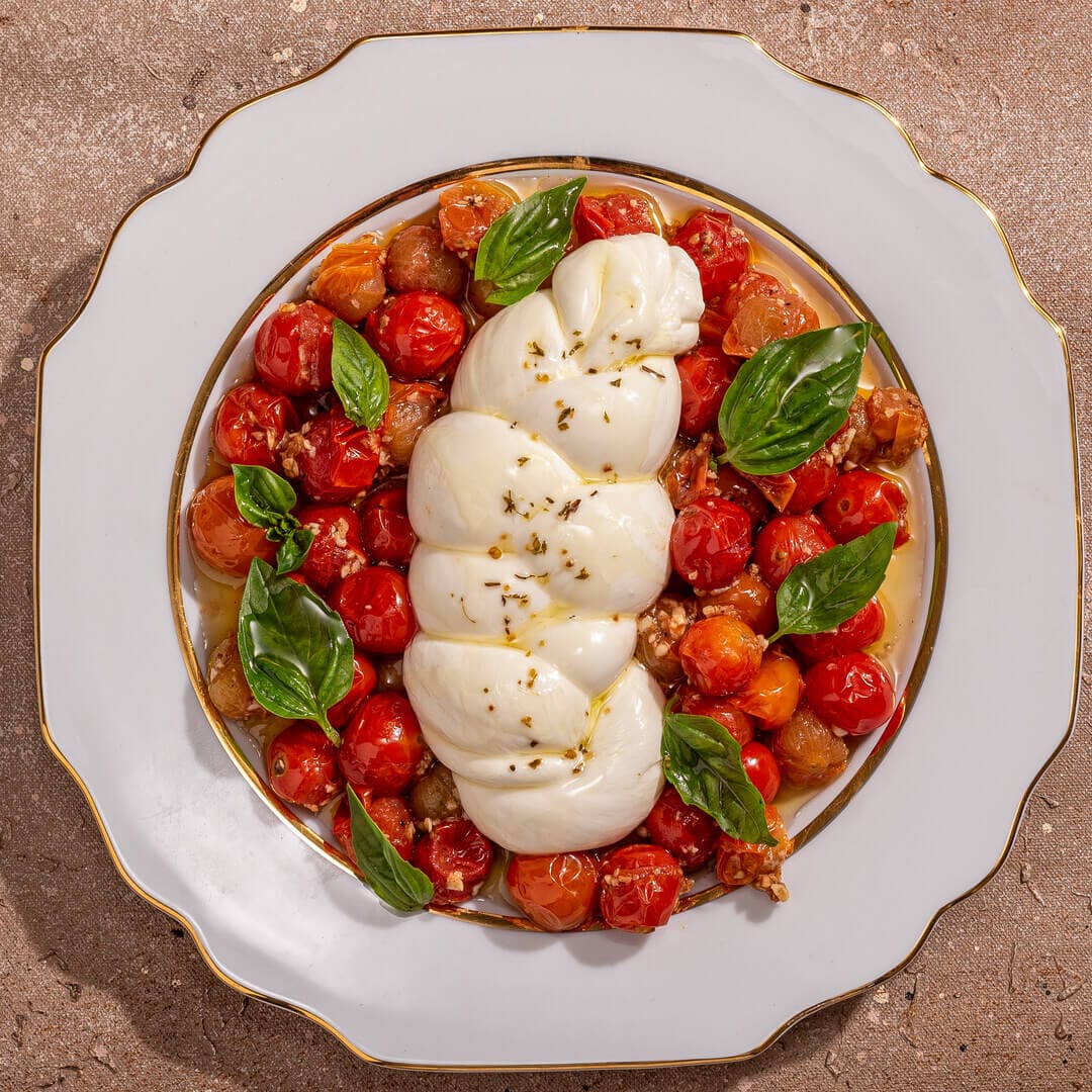 Cheese | Treccia Di Mozzarella (Artisanal Braid Shaped Mozzarella Cheese)-Farm Fresh Milk - Eleftheria Cheese - 250gm