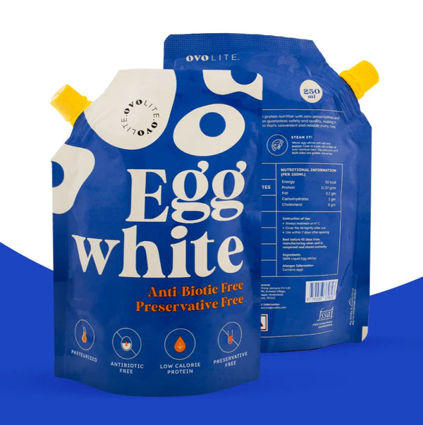 Liquid Egg Whites – No Antibiotics & No Cholesterol – Pre Order - Ovo Lite – 250ml