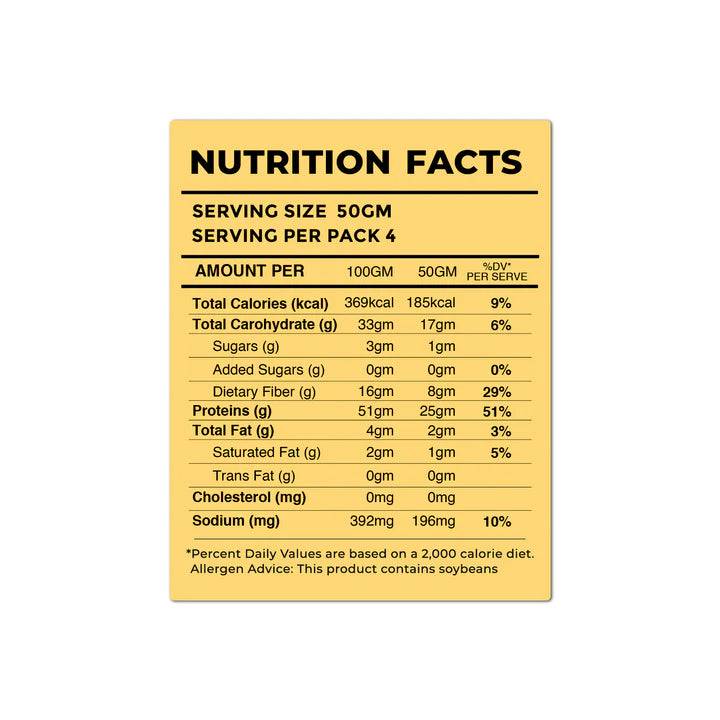 100% Moong & Edamame Spaghetti - Vegan, Gluten Free, Sugar Free, High Protein, No Wheat & No Rice - Pink Harvest - 200gm