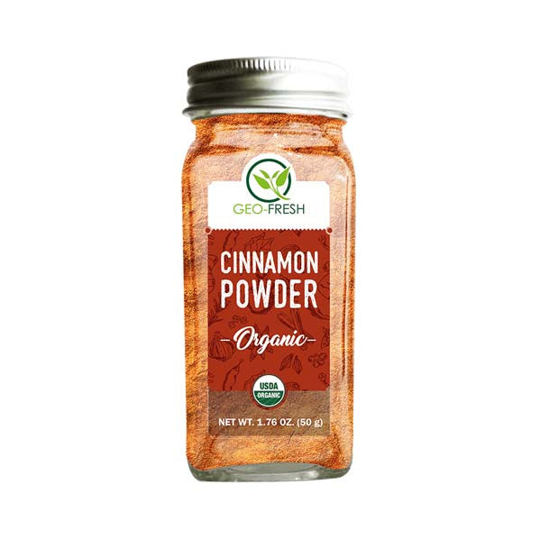 Cinnamon Powder | USDA Organic - Geo Fresh - 50gm
