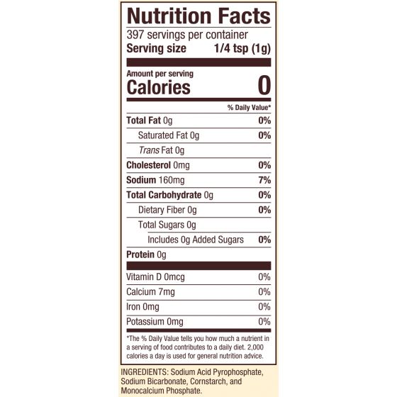 Baking Powder - Vegan & Gluten Free - Bob&