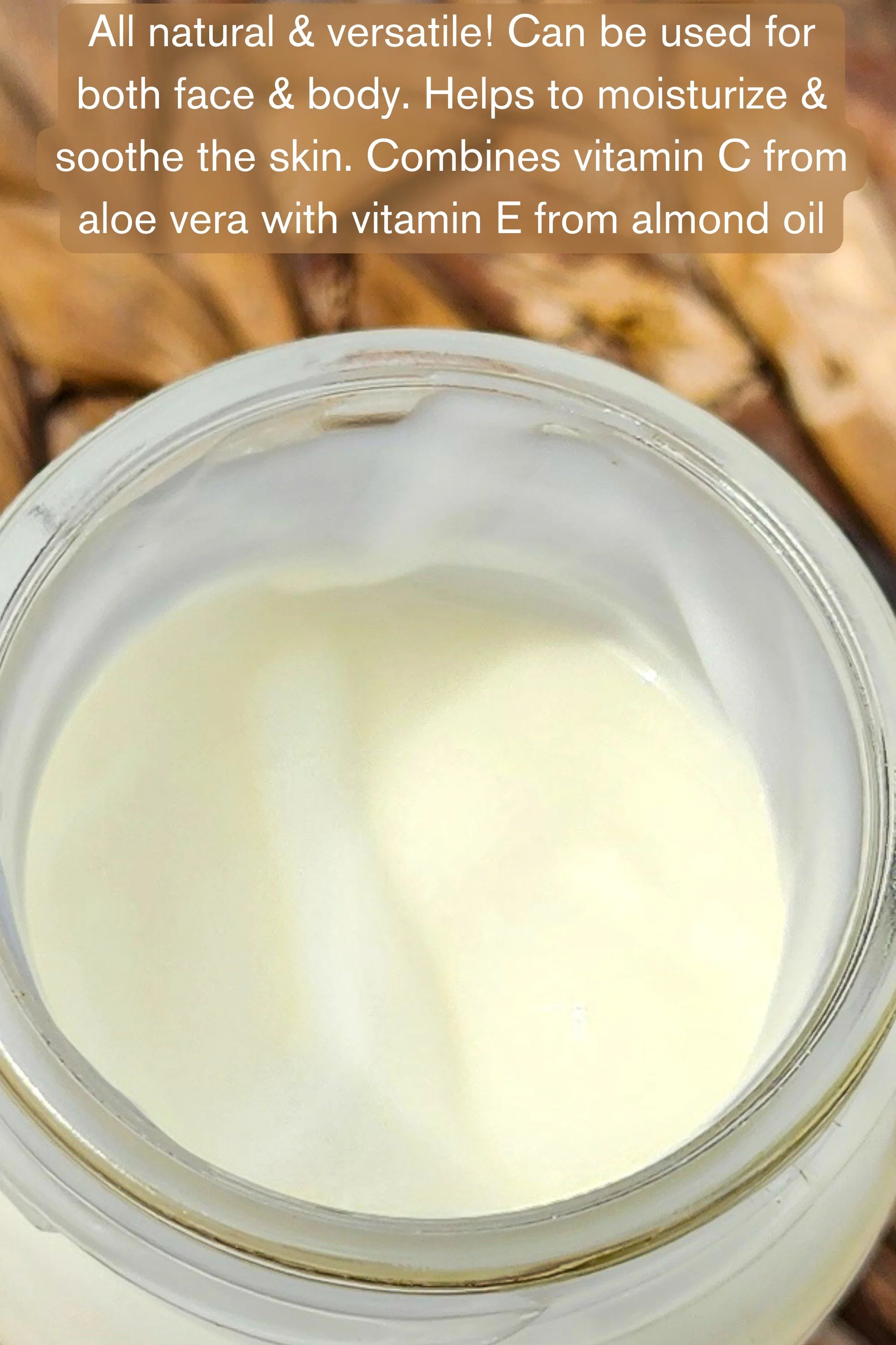 Lotion | Aloe Vera Almond Face & Body Lotion (Lotus)– Nourishing & Soothing – The Nature Mill – 50gm