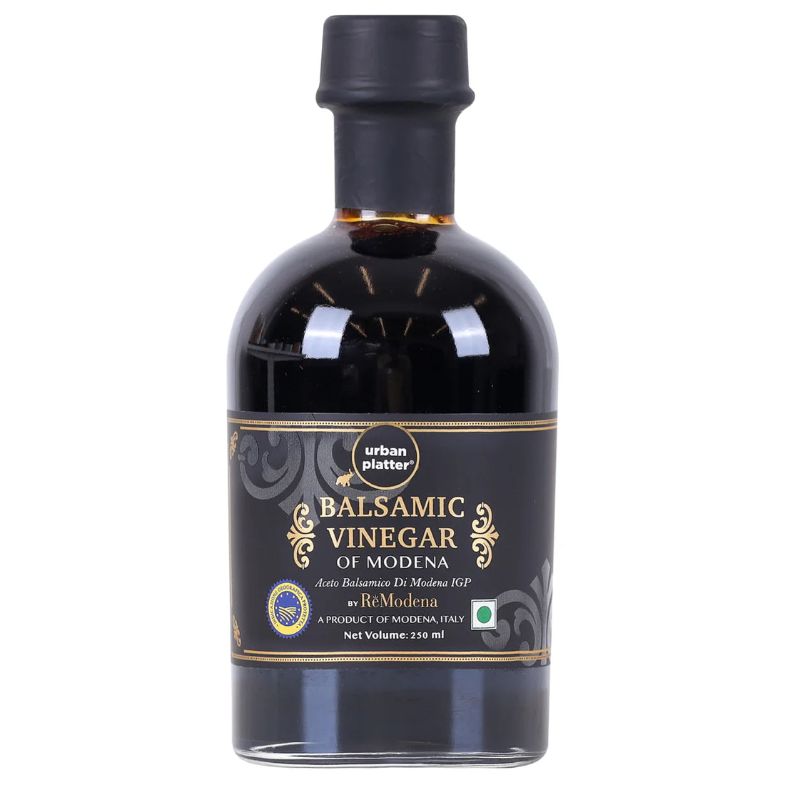 Italian Balsamic Vinegar of Modena- Aceto Balsamico Tradizionale di Modena DOP -Intense Grape Must Vinegar-Eco-friendly Products- Urban Platter – 250ml