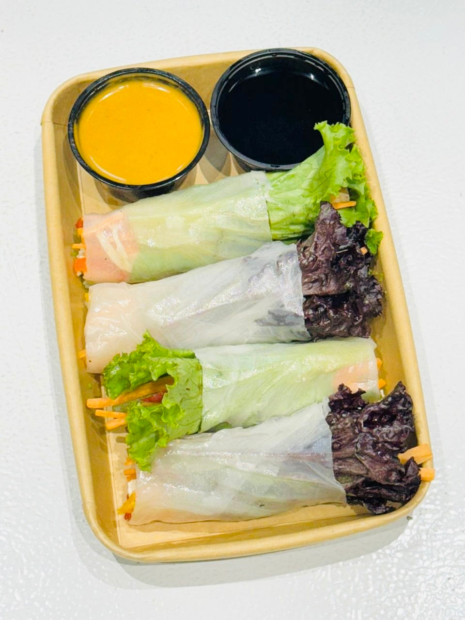 Summer Roll - Fresh - Gluten Free - Made with Organic Ingredients - Box