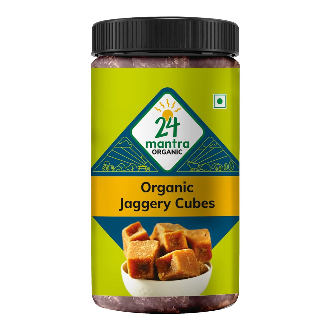 Jaggery | Jaggery Cube – 24 Mantra – 450gm