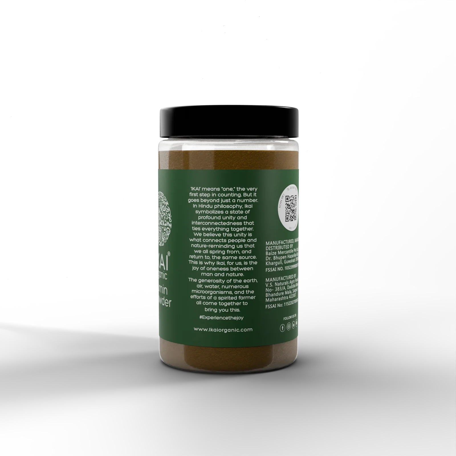 Cumin Powder |Organic Cumin Powder (Jeera Powder )-Pure , Aromatic Spice - No Preservatives- Ikai Organic – 100gm