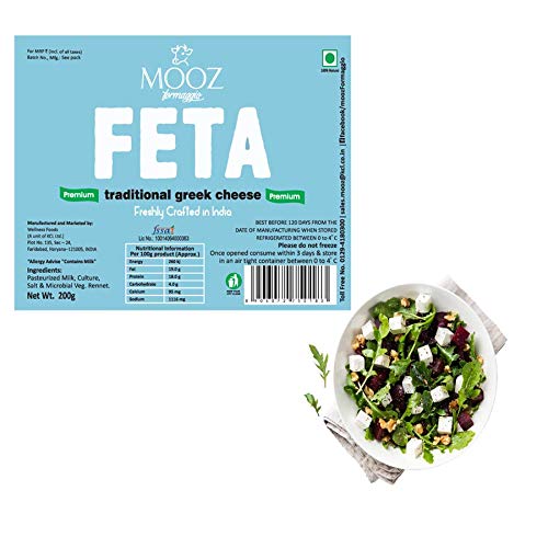 Feta Cheese - Pasteurized - Mooz - 200gm