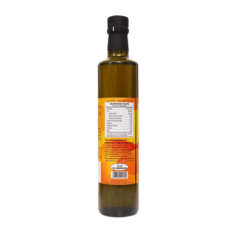 Olive Oil | Extra Virgin - Greece - Elworld Organic - 500ml
