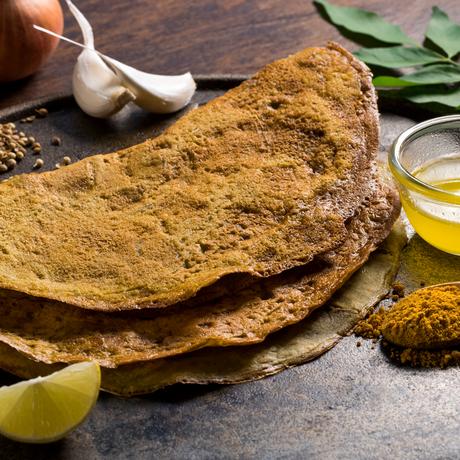 Millet Dosa: Spinach - No Maida & Low Salt - Slurrp Farm - 150gm