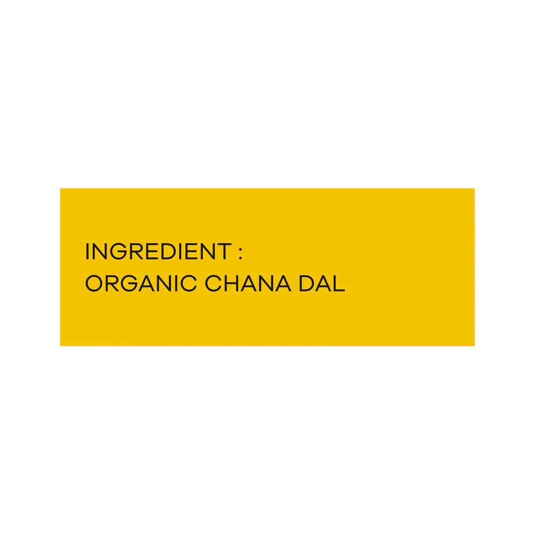 Chana Dal | Organic Yellow Chana Dal -100% Vegan, Unpolished, Gluten Free - No Pesticides - Jivamrit – 500gm