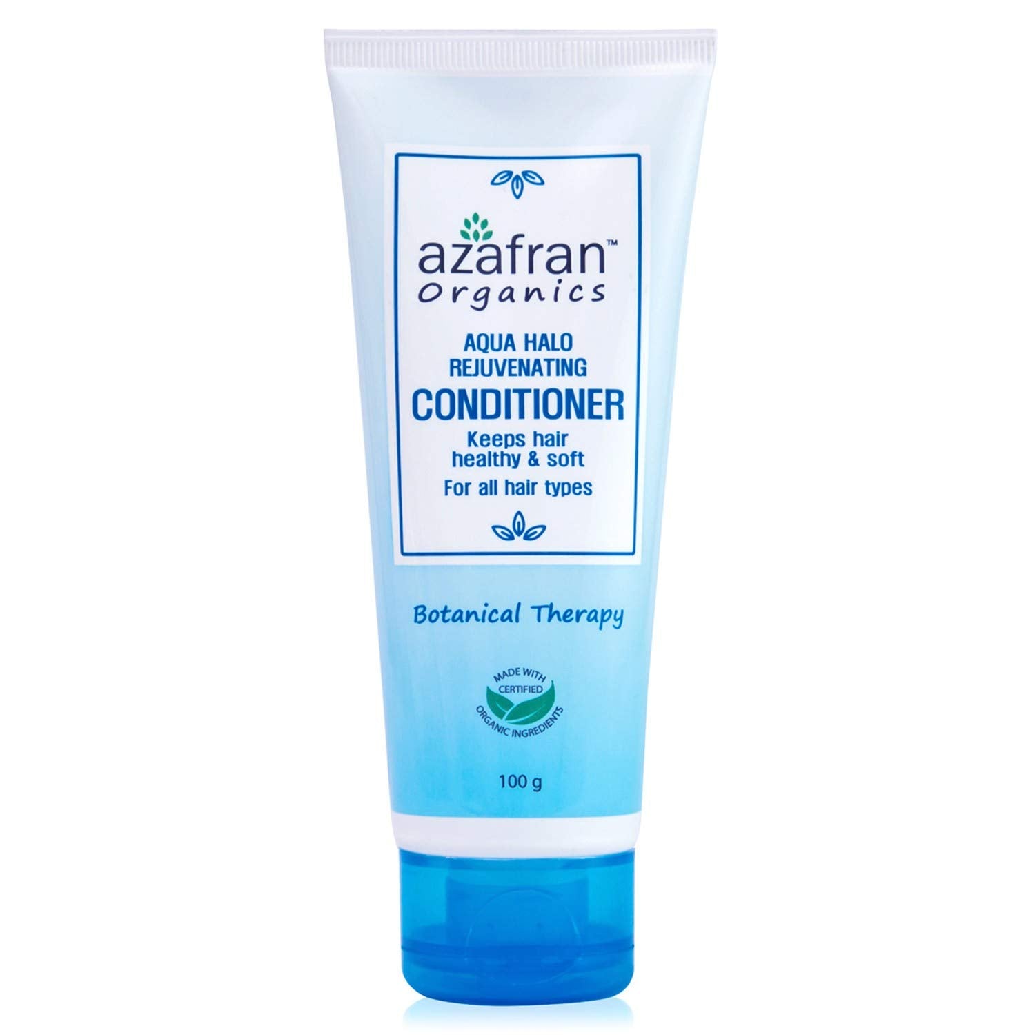 Aqua Halo Rejuvenating Conditioner - Azafran Organics - 100gm