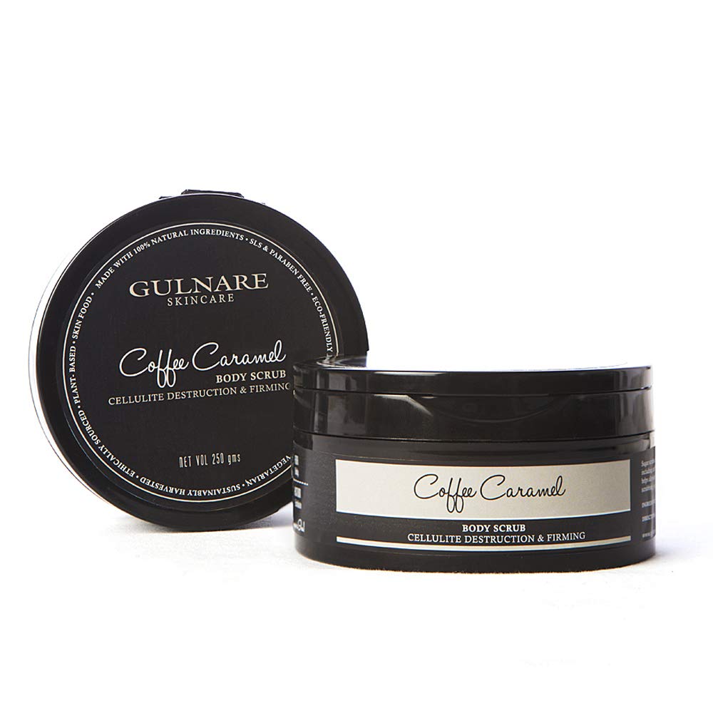 Coffee Caramel Body (Cellulite Destruction & Firming) Scrub - Gulnare - 250gm