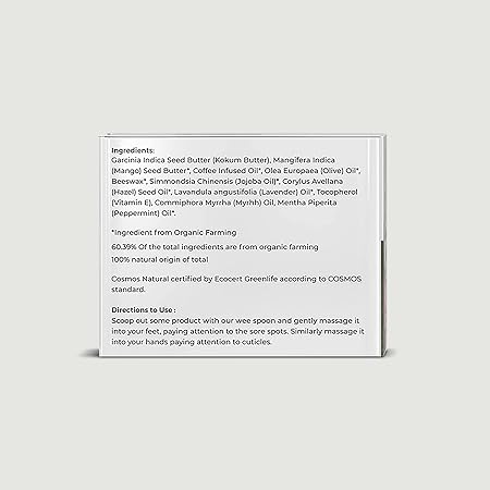 Kokum, Myrrh & Hazelnut Hand & Foot Cream - Juicy Chemistry - 25gm