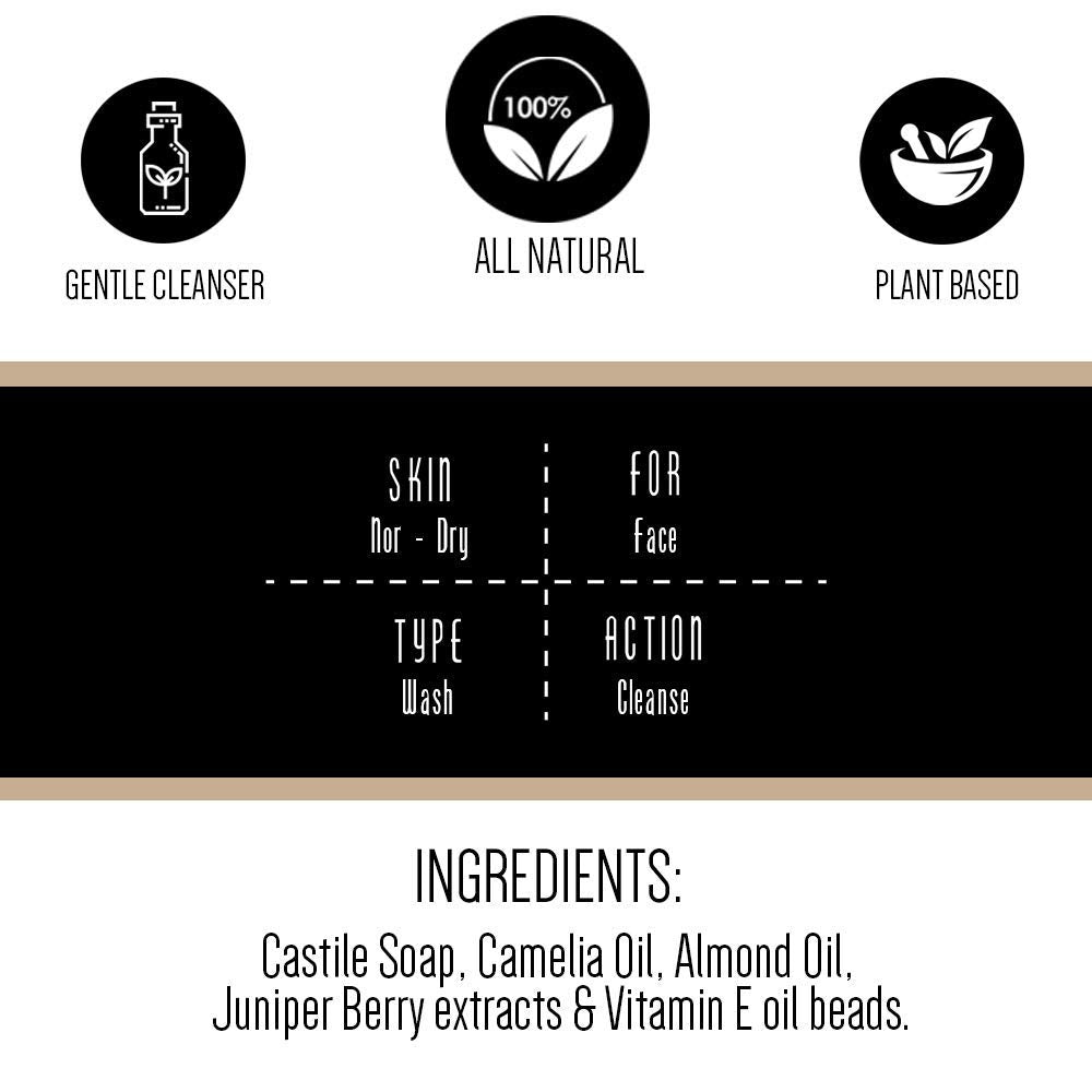 Juniper Berry Face Wash - Gulnare - 100ml