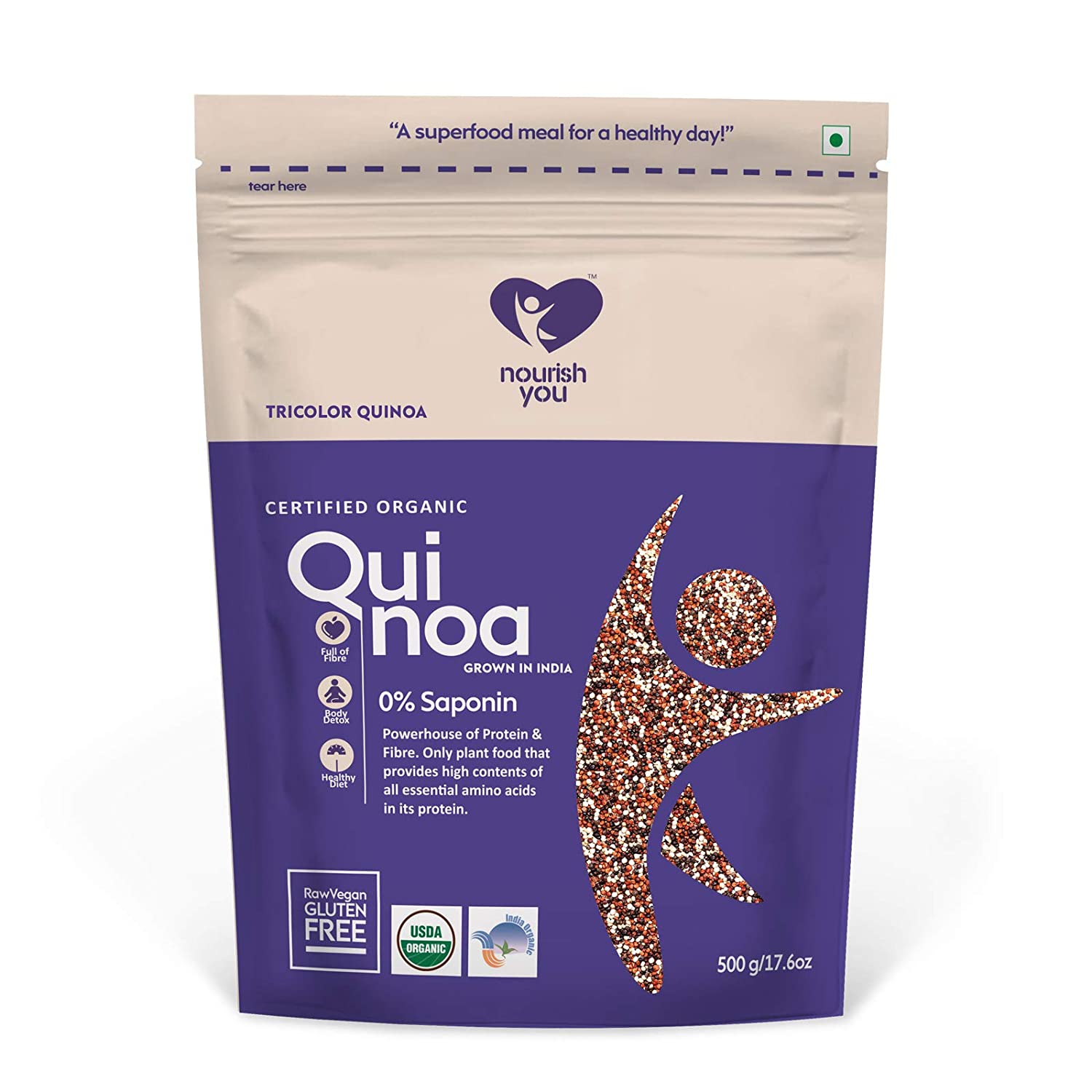 Tri Colour Quinoa - Nourish You - 500gm