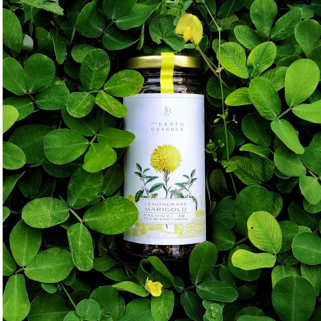 Tea | Lemon Grass & Marigold Tea – The Earth Reserve – 50gm