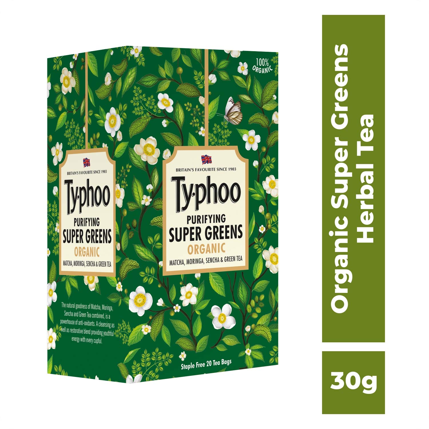Super Green Tea - Typhoo - 25Tea Bags