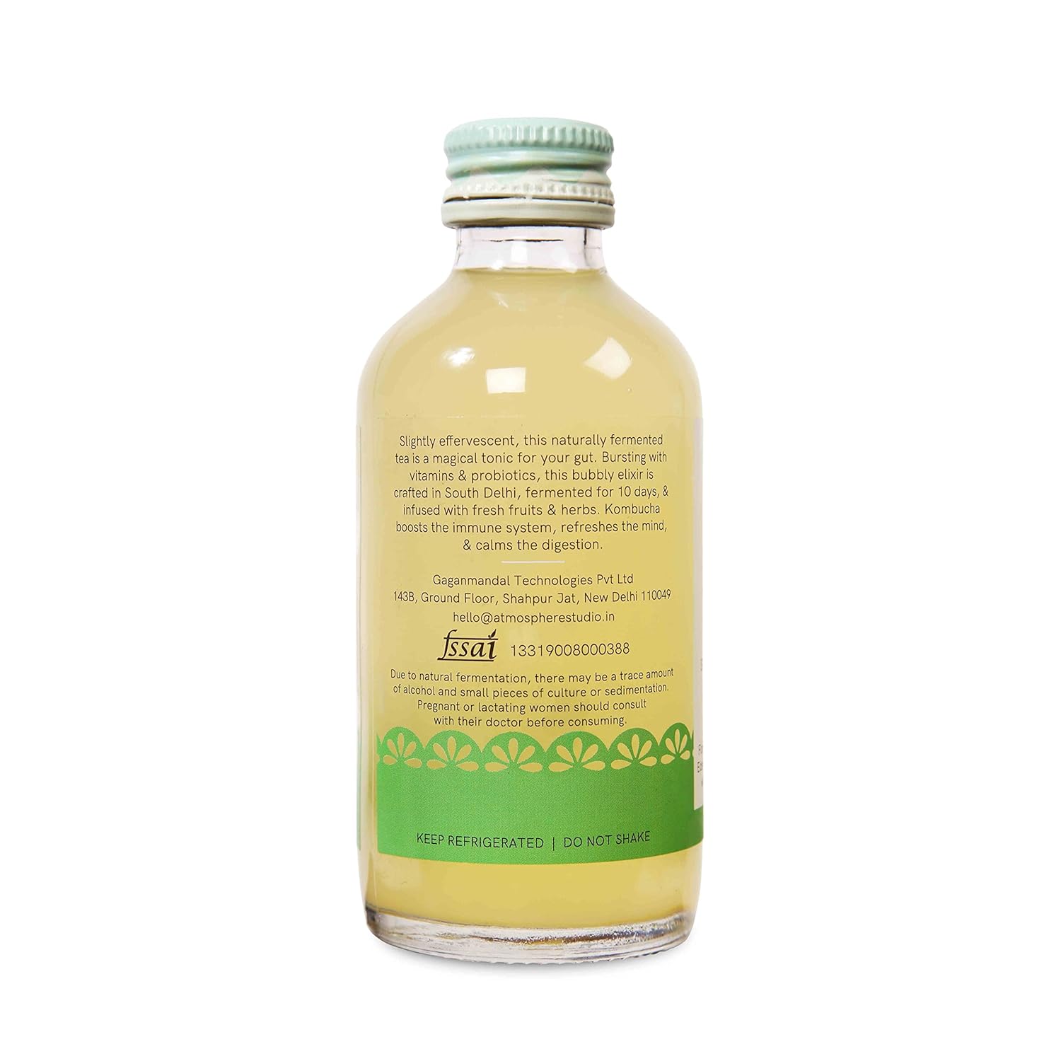 Elderflower – Kombucha – Atmosphere – 210ml