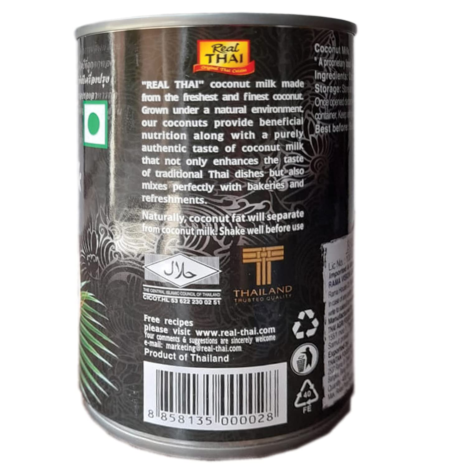 Coconut Milk | Real Thai - 400ml