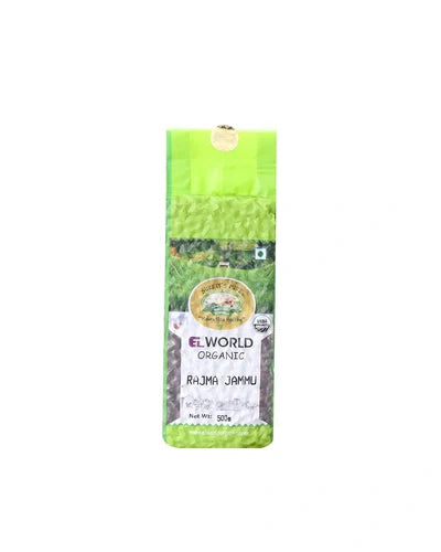 Rajma | Rajma Jammu (Kidney Beans) - USDA Organic - Elworld Organic - 500gm