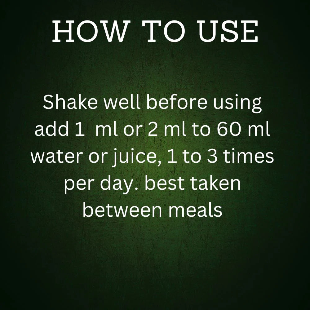 Tincture | 80% Wormwood Plus Black Walnut Hull Extract Tincture Liquid - Vegan, Gluten Free & Non GMO - Vaastavik - 100ml