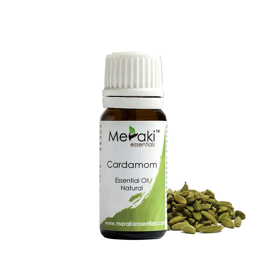 Cardamom Essential Oil (Elettaria Cardamomum) - Natural - Indian - Meraki Essentials - 10ml