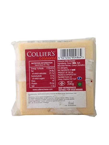 Yellow Cheddar - Collier&