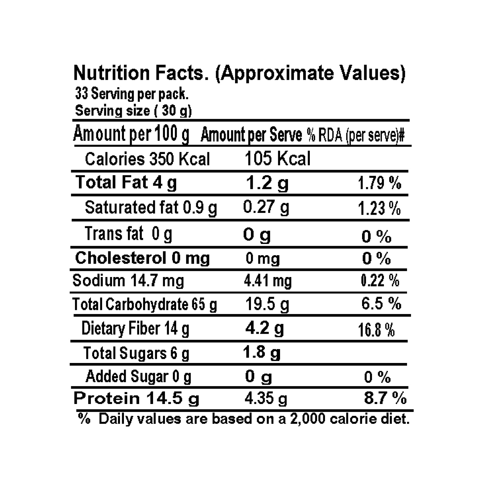 9 Grains Flour - Just Organik - 1000gm
