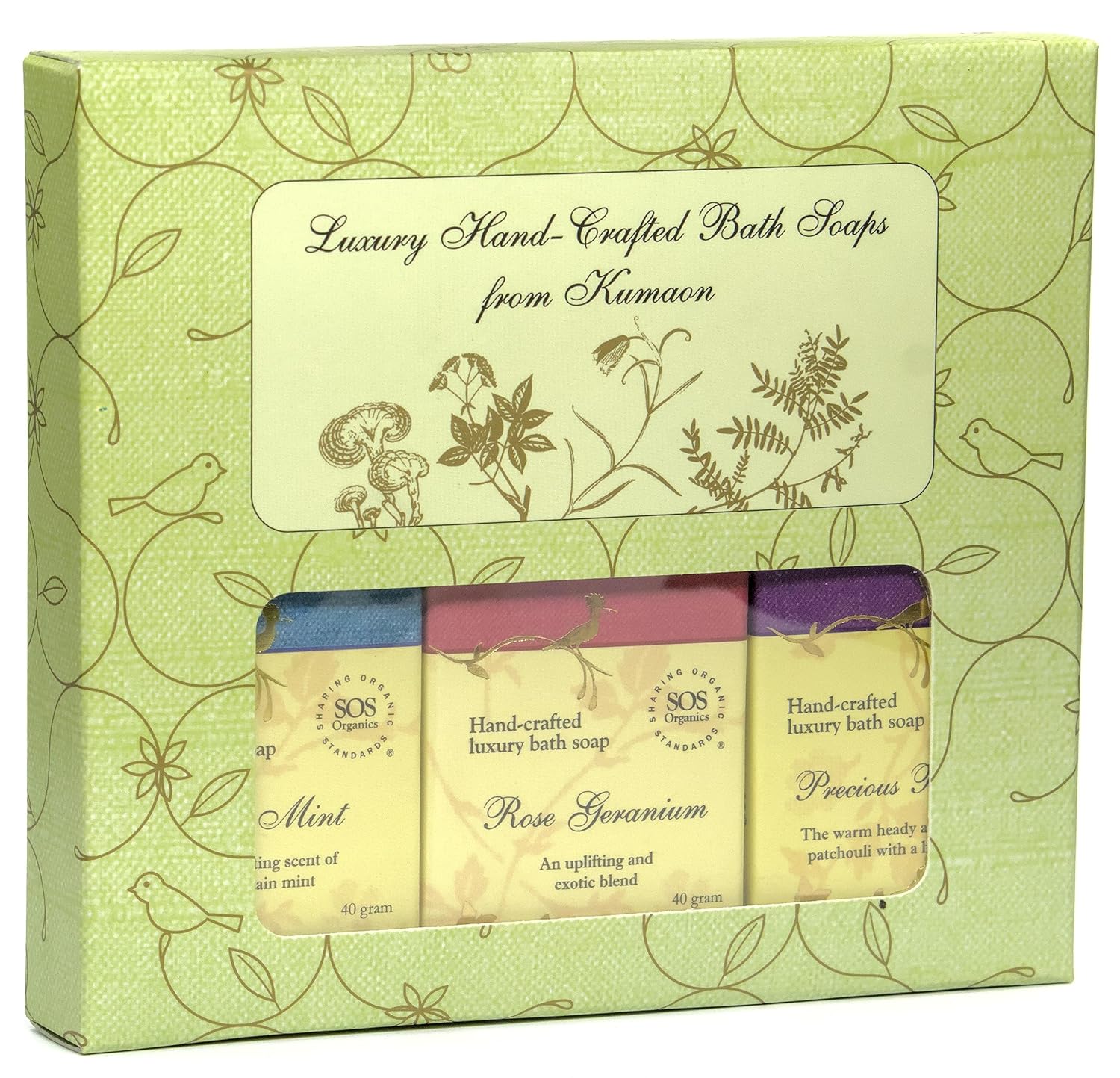 Soap Gift Box - SOS Organics - 6 x 40gm