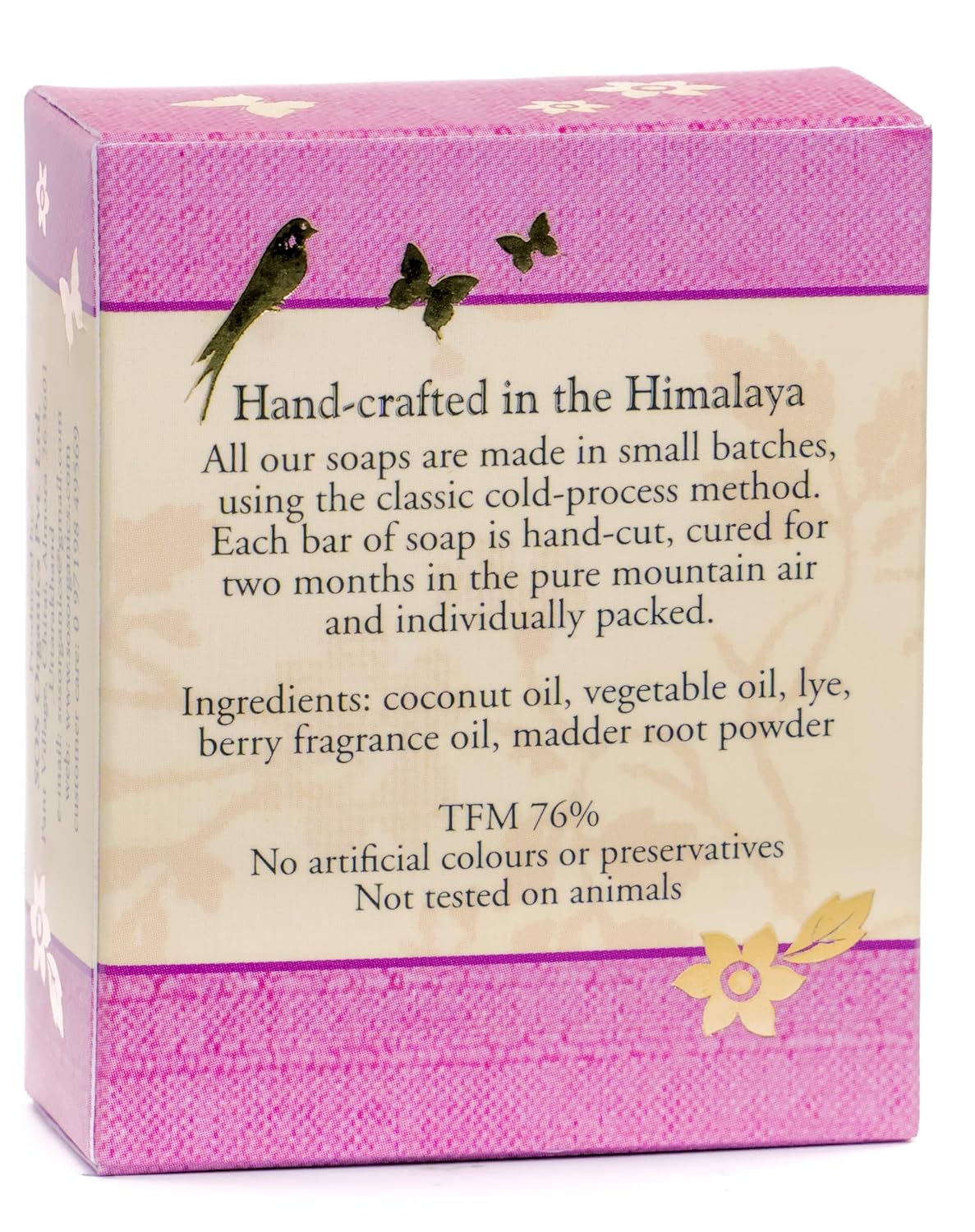 Wild Berry Soap - SOS Organics - 100gm