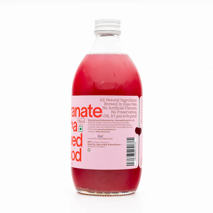 Beetroot Pomegranate Kombucha - Bombucha - 500ml