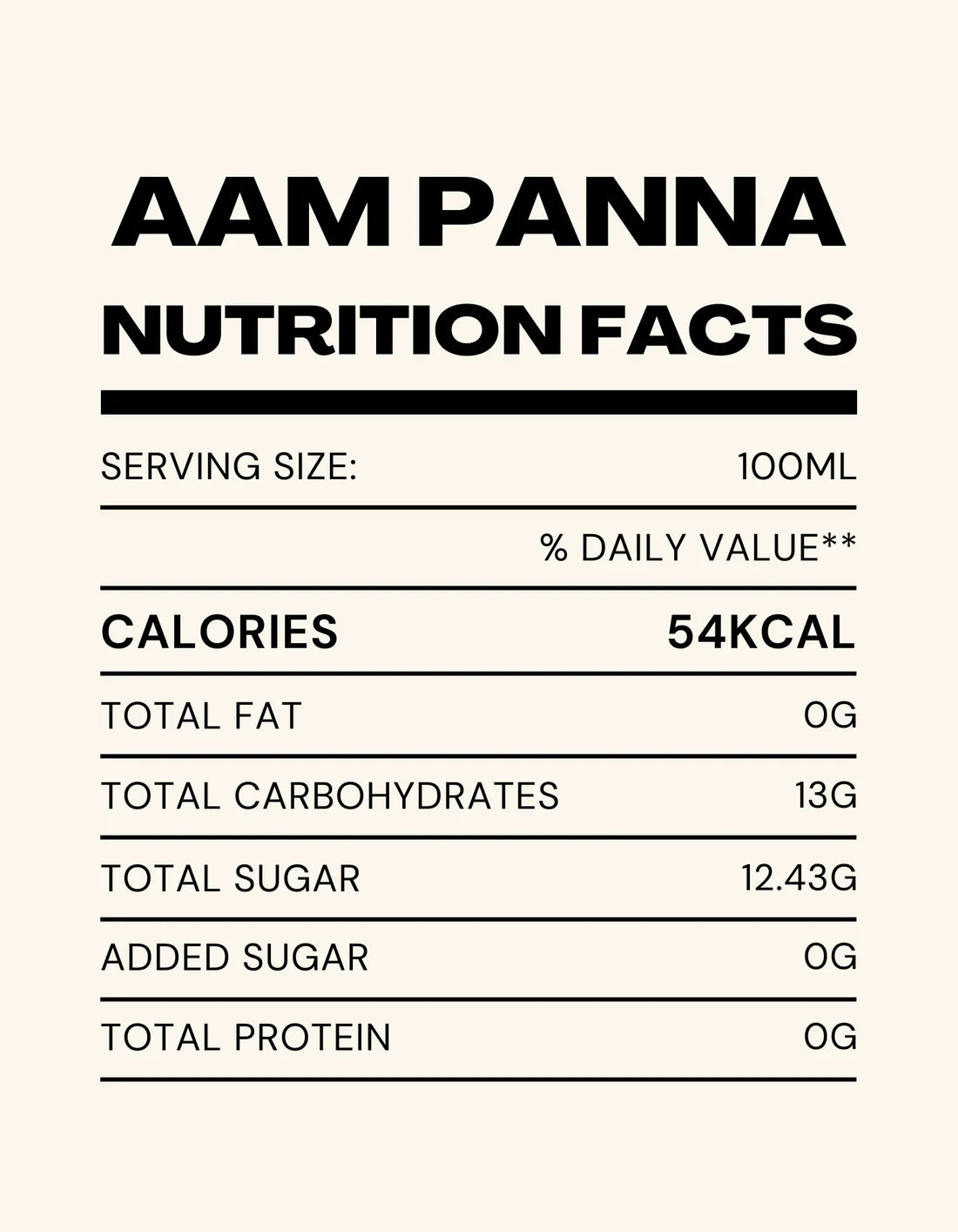 Aam Panna – Cold Pressed – USDA Organic - Vegan, Eco Friendly, No Added Sugar, No Concentrate Or No Flavour – Rus Organic – 200ml