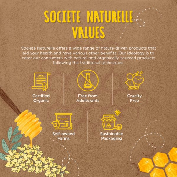 Acacia Honey - Societe Naturelle - 500gm