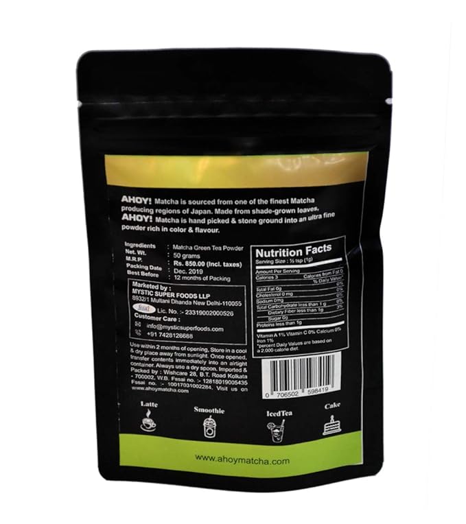 Matcha Premium Green Tea - Ahoy - 50gm