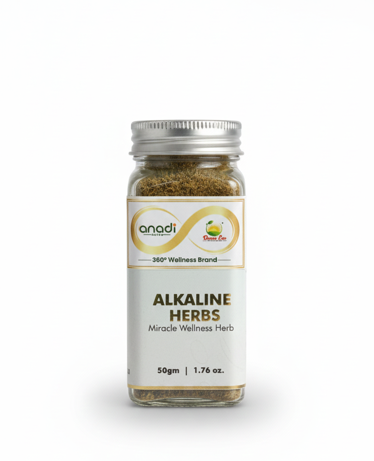 Alkaline Herb | Miracle Wellness Herb - Make Fresh Alkaline Water Instantly - Improve Metabolism - Relieves Stress - A Miracle Herb - Anadi Sutra - Dawn Lee - 50gm