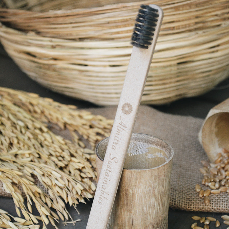 Charcoal Infused Toothbrush - Almitra