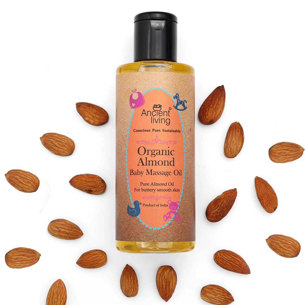 Almond Baby Massage Oil – Ancient Living – 100ml