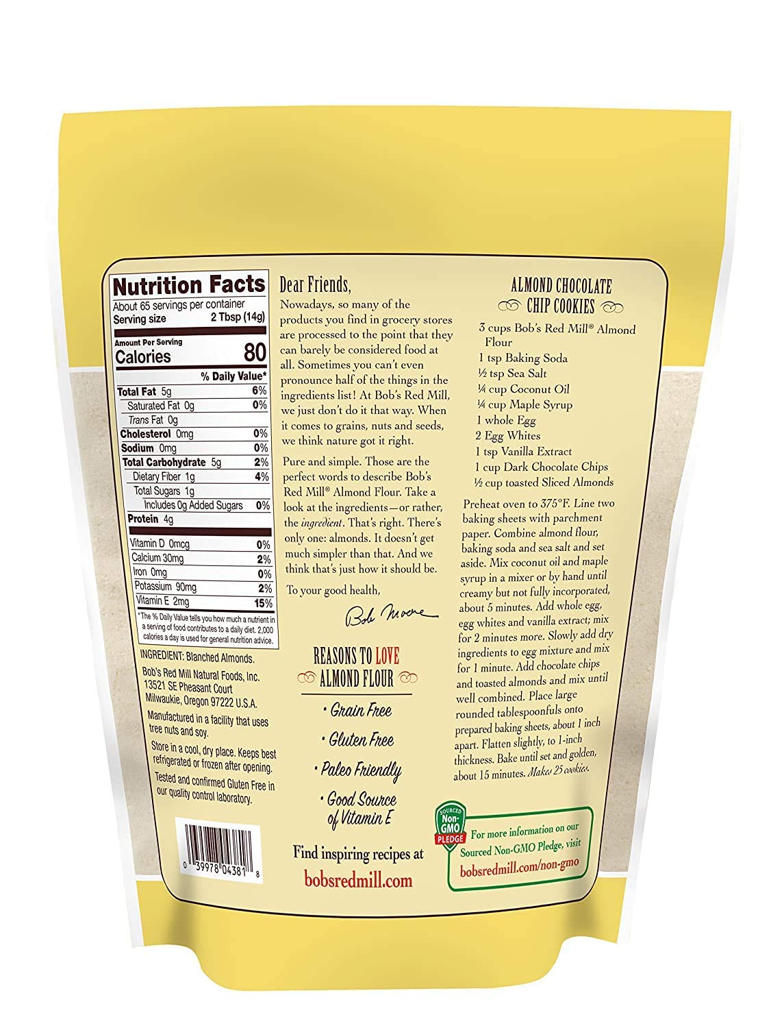 Almond Flour | Vegan & Gluten Free - Bob&