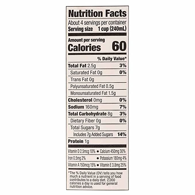 Almond Milk | Original - Silk - 946ml