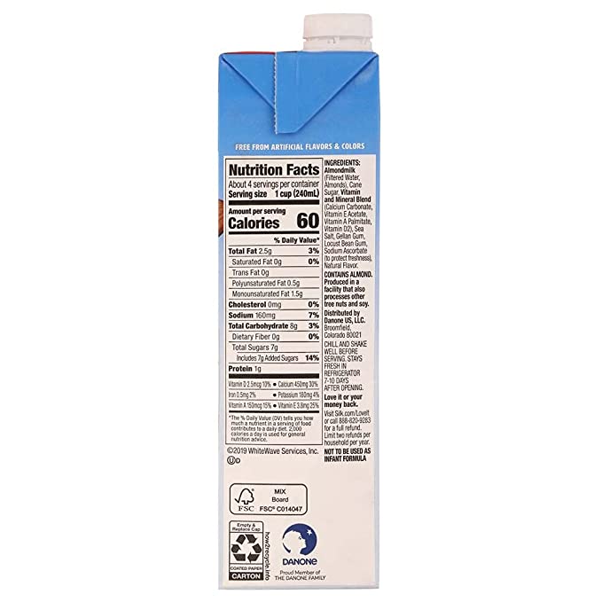Almond Milk | Original - Silk - 946ml