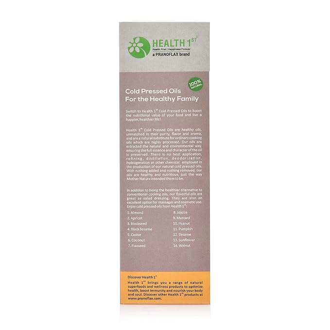 Almond Oil – Health 1st – 200ml